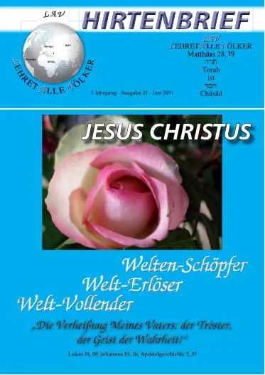 Titelbild: Hirtenbrief Nr. 21 - Pfingsten 2011