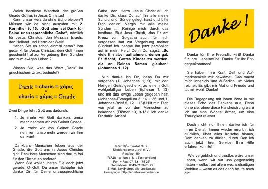 Titelbild: Danke! - Tr 02.2
