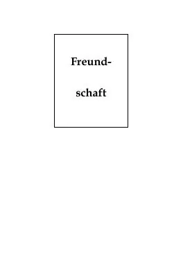 Titelbild: Freundschaft