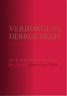 Titelbild: Verborgene Herrlichkeit