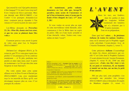 Titelbild: L. Advent - tr 4