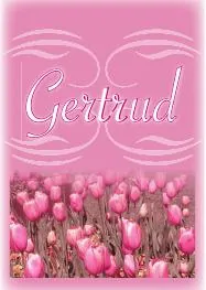 Titelbild: Gertrud
